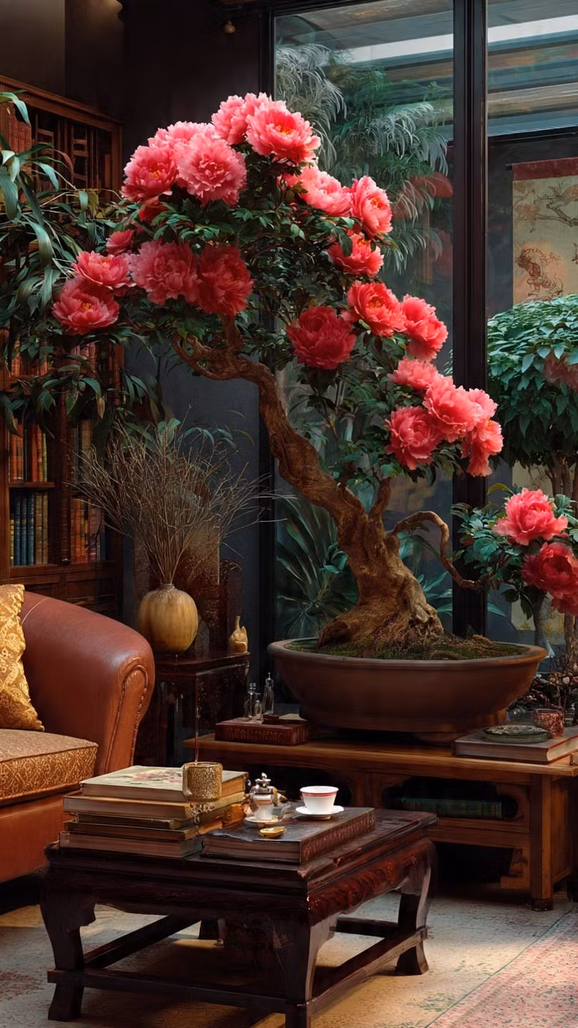 Hoa mẫu đơn (Paeonia): Hoa mẫu đơn được mệnh danh là “vua của các loài hoa”, biểu tượng của phú quý, cát tường và hạnh phúc. Những cánh hoa xếp lớp tròn đầy, màu sắc đa dạng như đỏ, hồng, trắng, tím… tạo nên vẻ đẹp sang trọng, rực rỡ. Từ xa xưa, mẫu đơn đã gắn liền với sự thịnh vượng và địa vị cao quý.