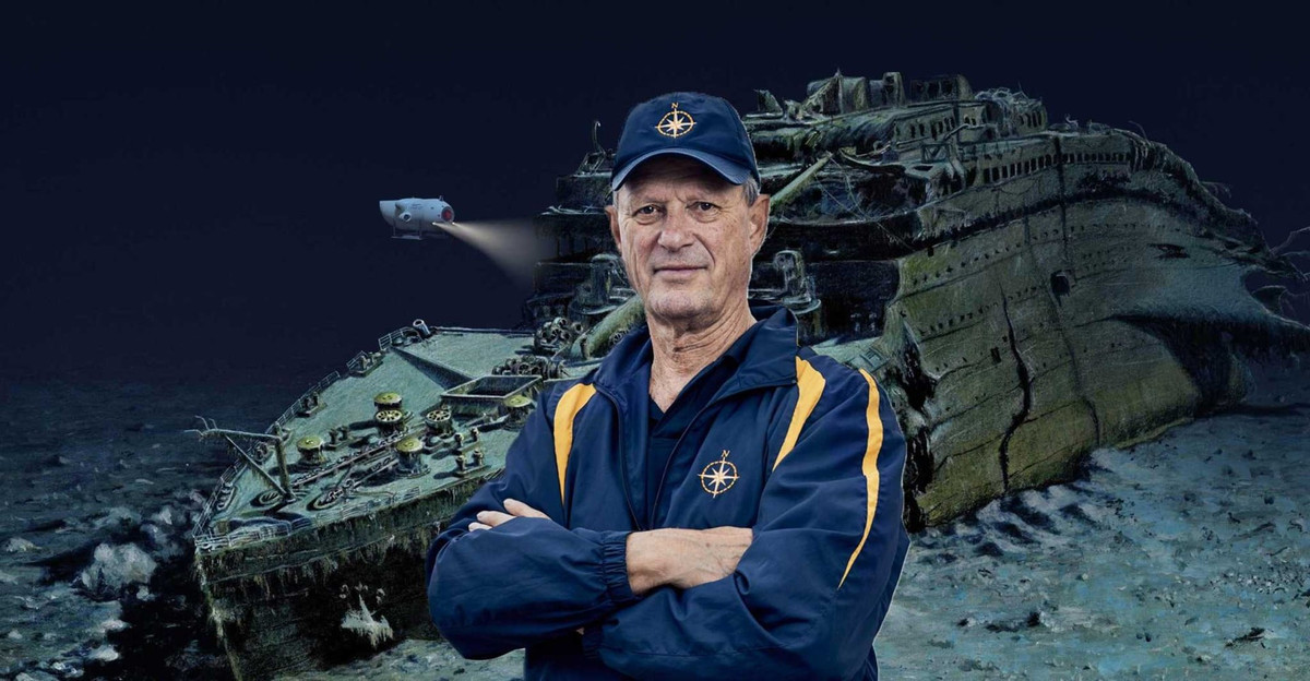 Robert Ballard đã làm được điều phi thường là tìm ra xác tàu Titanic.