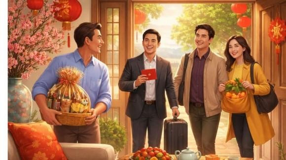 Những vị khách này sẽ mang niềm vui tới trong năm mới. Ảnh minh hoạ