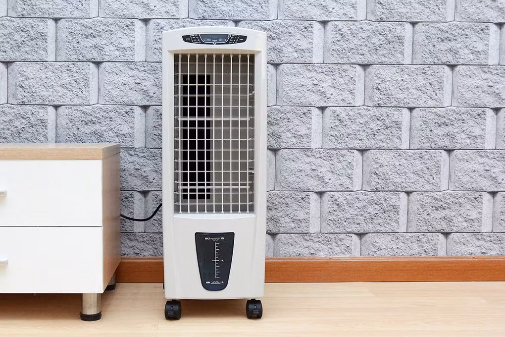 2. Quạt hơi nước làm mát nhanh bằng hơi nước tự nhiên, giúp không khí trở nên dễ chịu hơn.