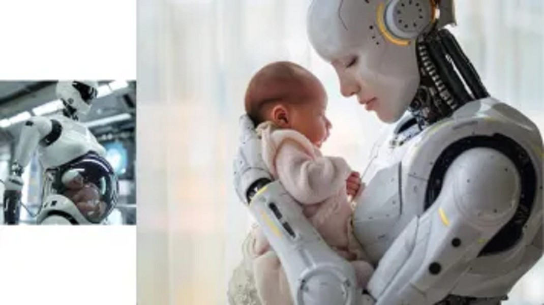 Đại học Công nghệ Nam Dương (NTU) cũng lên tiếng khẳng định chưa từng có nghiên cứu nào liên quan đến “robot mang thai”.(Ảnh: India TV News)