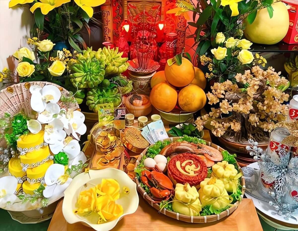 Lễ vật cúng tạ Thần Tài, Thổ Địa cuối năm Ất Tỵ 2026