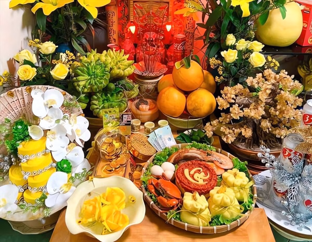 Lễ vật cúng tạ Thần Tài, Thổ Địa cuối năm Ất Tỵ 2026