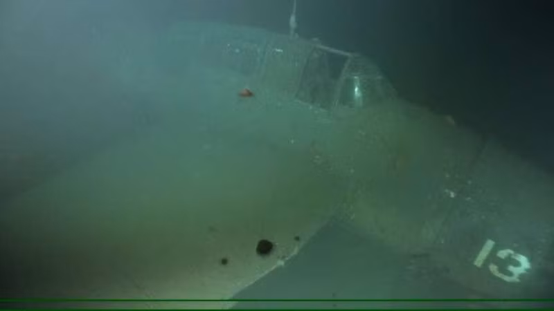 Tàu bị chìm năm 1917 sau va chạm với một tàu ngầm khác khi đang trong vùng sương mù dày đặc.(Ảnh: Phys.org)