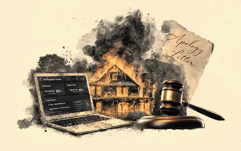 Vụ việc xảy ra tại Christchurch, New Zealand, khi một phụ nữ bị kết án vì phóng hỏa và cắn cảnh sát.