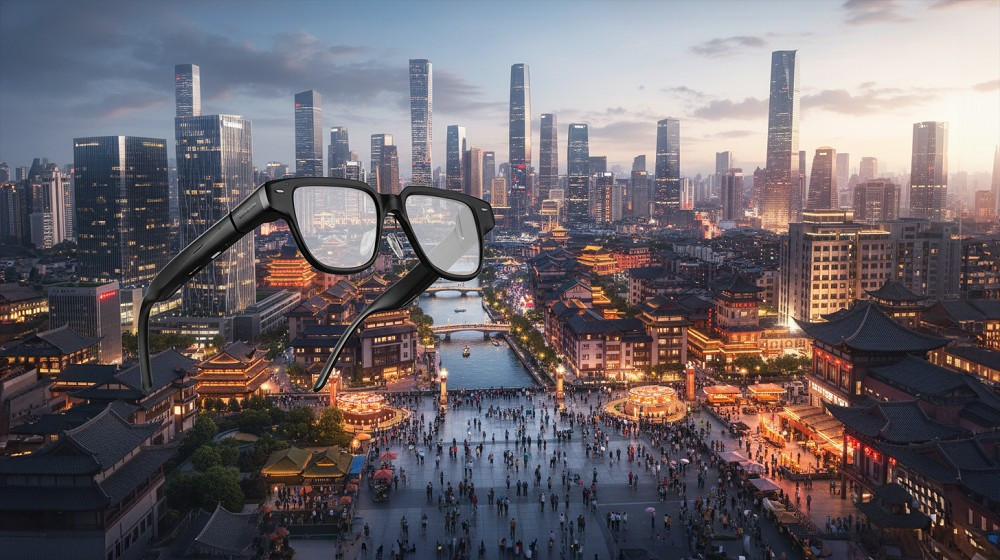 Kính còn hỗ trợ định hướng bằng AI, gọi thoại rảnh tay và âm thanh stereo, mang lại trải nghiệm công nghệ toàn diện.