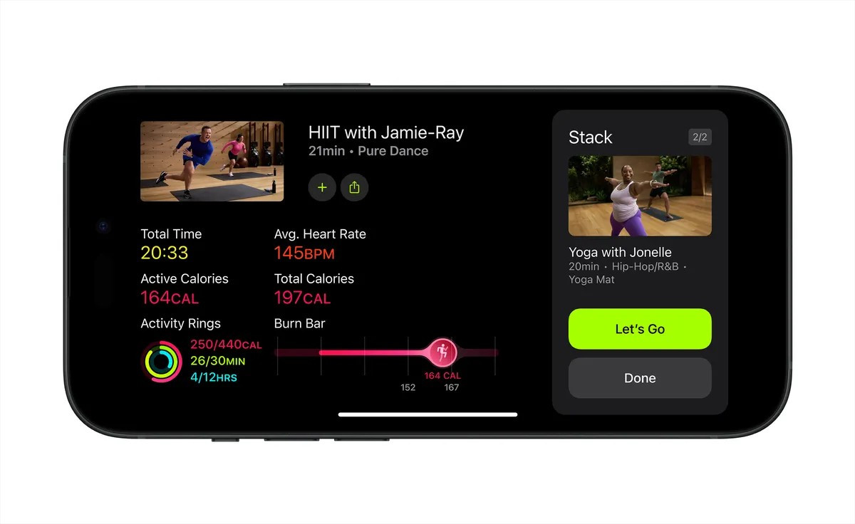 Người dùng có thể “xếp chồng” nhiều bài tập nhờ tính năng Stacks để tối ưu hiệu quả.