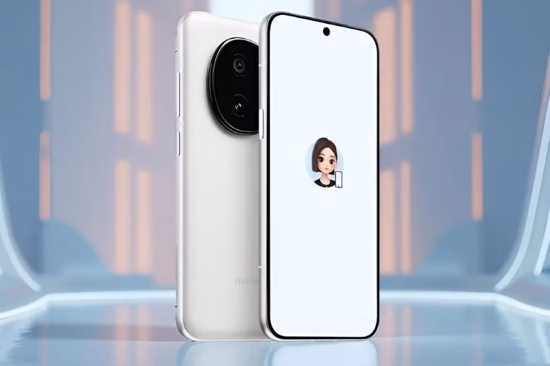 Nubia M153, mẫu điện thoại AI đầu tiên của ZTE tích hợp mô hình Doubao từ ByteDance, từng cháy hàng ngay khi ra mắt tại Trung Quốc.