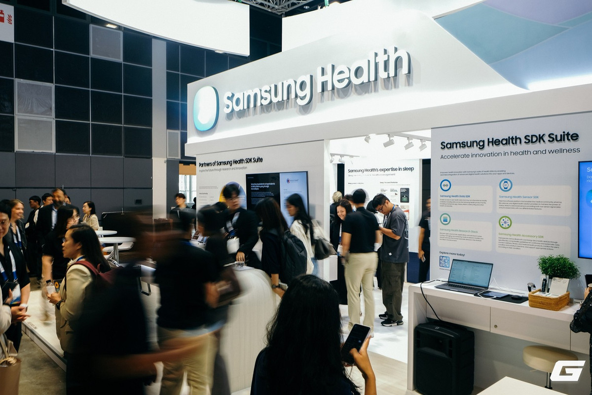 Samsung giới thiệu hoạt động khảo sát giấc ngủ cá nhân với biểu tượng loài vật để minh họa nhịp sinh học.(Ảnh: Genk)