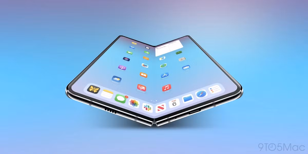 Màn hình phụ 5,49 inch tối ưu cho thao tác một tay, mang đến trải nghiệm tiện lợi. (Ảnh: 9to5Mac)