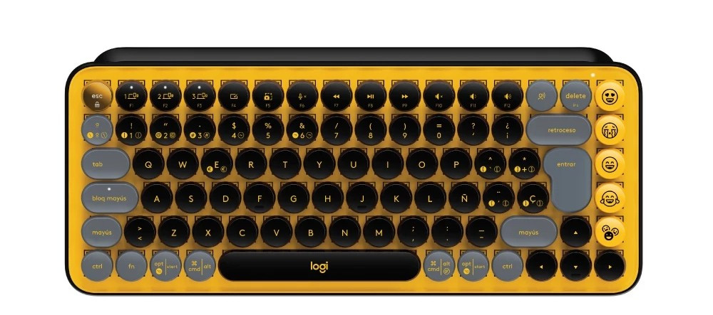 Logitech POP KEYS với phím emoji tùy chỉnh cũng là lựa chọn thú vị cho dân văn phòng.
