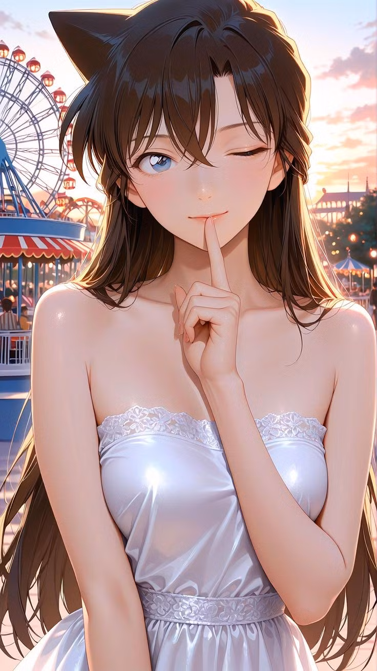 Hình ảnh Ran Mori do AI phục dựng nhanh chóng gây bão trên mạng xã hội.