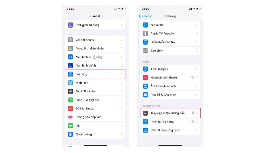 Trên iPhone, tính năng Truy cập được hướng dẫn cho phép khóa màn hình hiện tại chỉ bằng ba lần nhấn nút nguồn.