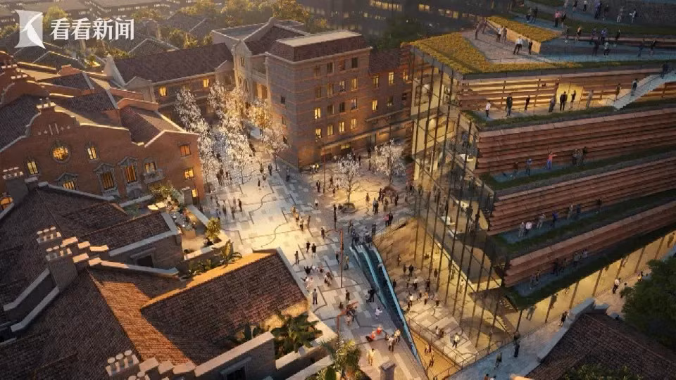 Công nghệ robot gầm thấp, BIM và quét đám mây điểm được sử dụng để vượt qua những con hẻm hẹp và cấu trúc cổ. (Ảnh: news.qq.com)