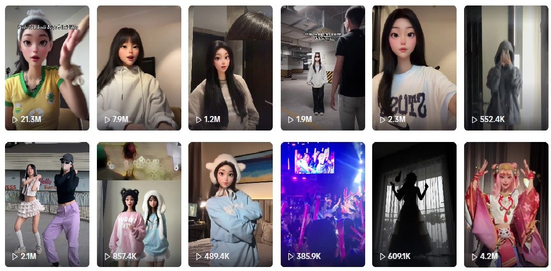 Từ khi nổi tiếng với loạt video vũ đạo cuốn hút, Quỳnh Bei luôn giữ vững phong độ với phong cách bí ẩn “giấu mặt”.