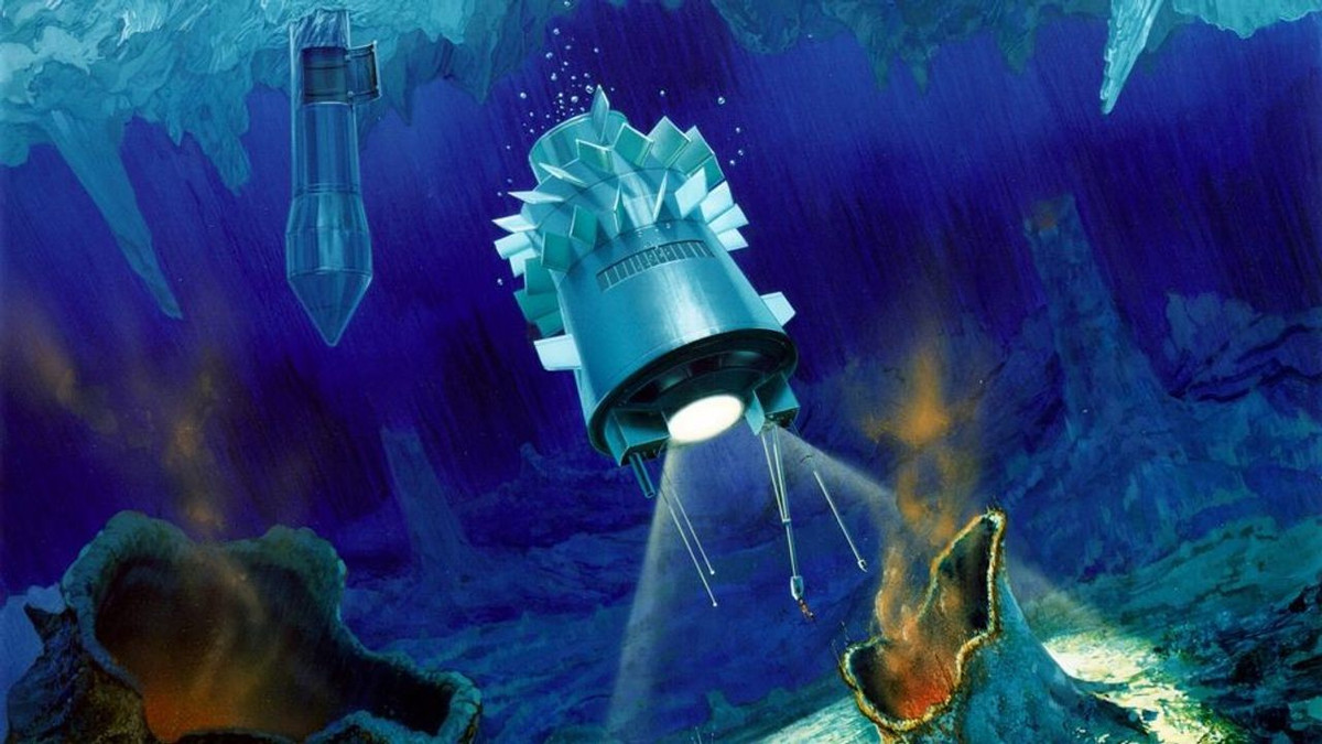 Các nhà khoa học NASA đã tìm thấy điểm tương đồng giữa vi sinh vật Nam Cực và mô hình giả định sự sống dưới lớp băng dày của Enceladus, mặt trăng của Sao Thổ.(Ảnh: Thanh niên Việt)