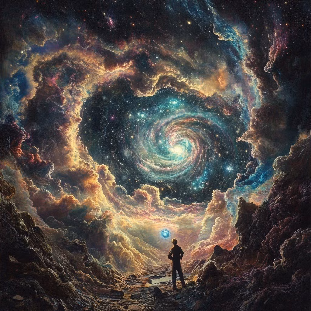 Một giả thuyết táo bạo cho rằng có thể tồn tại một lực hấp dẫn khổng lồ đến từ bên ngoài vũ trụ chúng ta.(Ảnh: Thanh niên Việt)