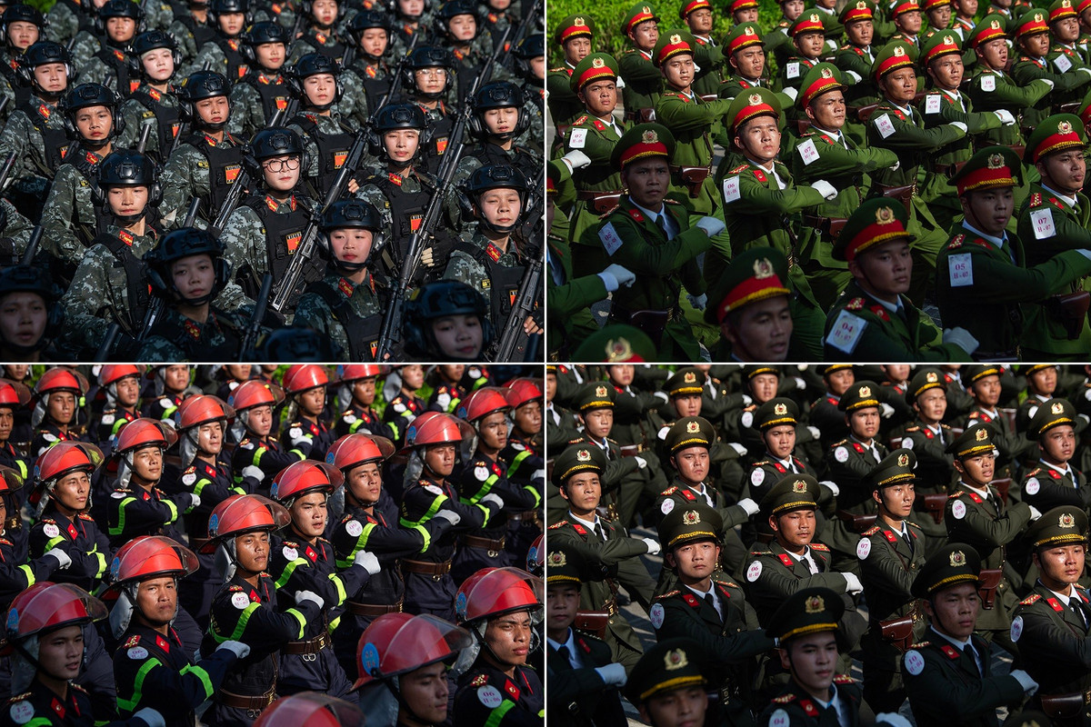 10:03 3/8/2025 10:03 3/8/2025 Xã hội Xã hội 0 Bất chấp nắng như đổ lửa, hàng nghìn chiến sĩ Công an nhân dân vẫn miệt mài luyện tập chuẩn bị cho lễ diễu binh, diễu hành kỷ niệm 80 năm Cách mạng Tháng Tám và Quốc khánh 2/9.