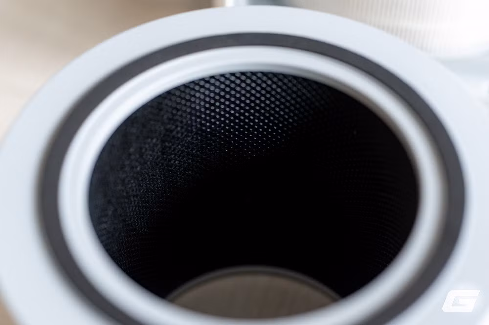 Với phòng khách 30m², máy chỉ cần 5-10 phút để đưa chất lượng không khí về mức an toàn.(Genk)