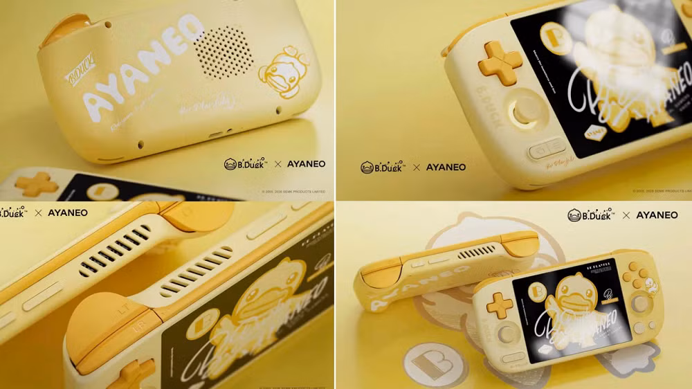 Phiên bản B.Duck gia nhập cùng các màu Aurora Black, Retro White và Retro Power.