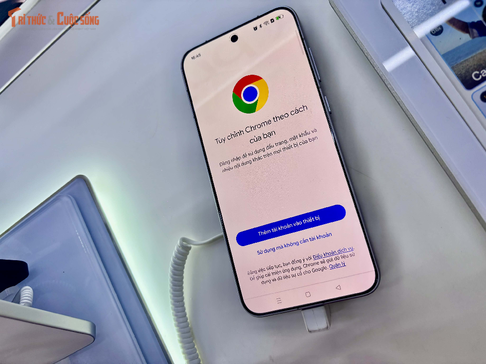 Sức mạnh phần cứng đến từ vi xử lý MediaTek Dimensity 9500, con chip cao cấp được kỳ vọng mang lại hiệu năng vượt trội.