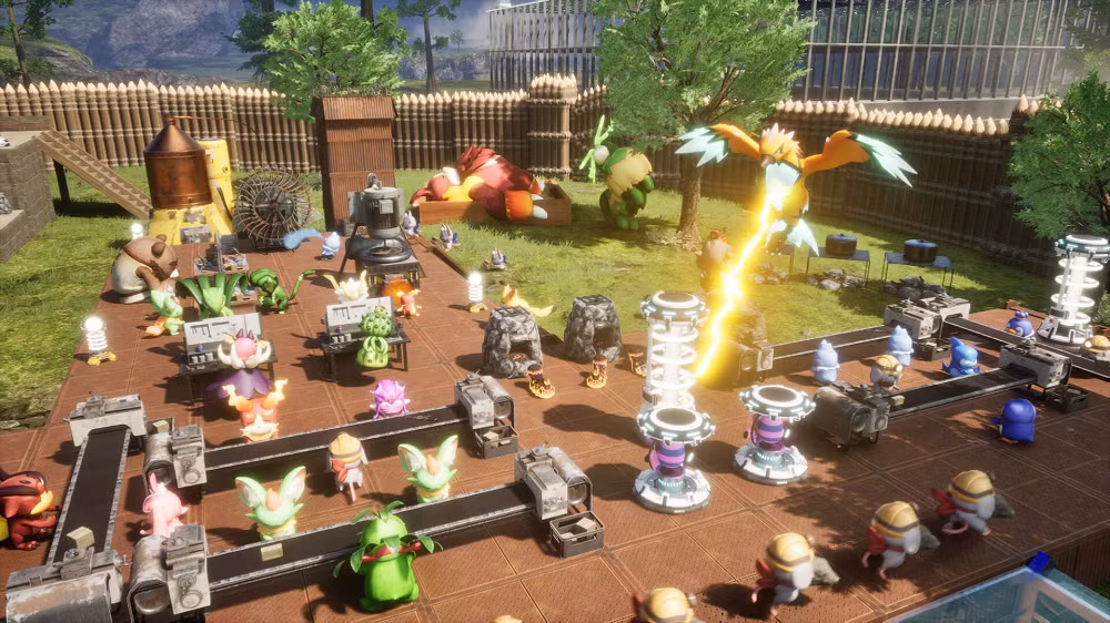 Người chơi có thể xây dựng căn cứ, bay lượn và bắt Pickmon bằng thẻ bài ma thuật.