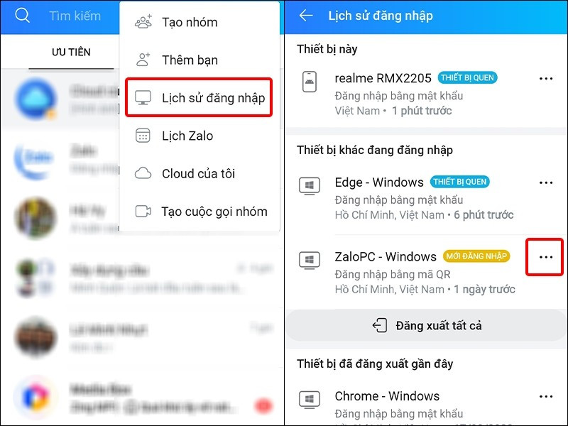 Người dùng cần xóa phiên đăng nhập từ điện thoại, đổi mật khẩu và bật xác thực hai lớp để bảo mật.