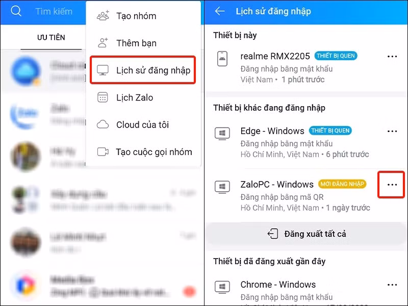 Người dùng cần xóa phiên đăng nhập từ điện thoại, đổi mật khẩu và bật xác thực hai lớp để bảo mật.