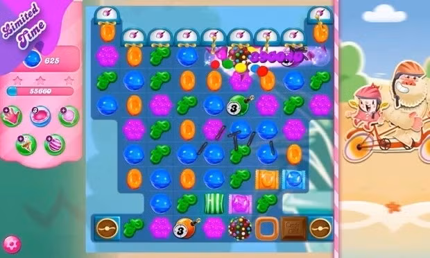 Để đáp ứng khối lượng nội dung khổng lồ, nhà phát triển King đã ứng dụng trí tuệ nhân tạo (AI) vào quy trình thiết kế. (ẢnhCandy Crush/YouTube)