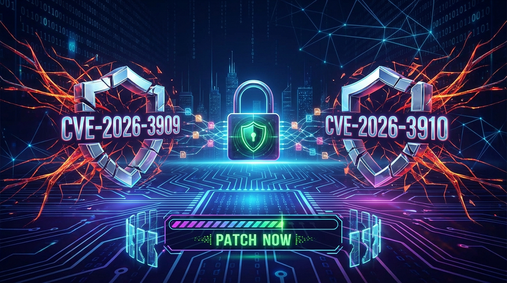 Hai lỗ hổng này mang mã CVE-2026-3909 và CVE-2026-3910, được đánh giá có mức độ nguy hiểm cao theo hệ thống CVSS.