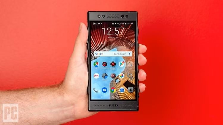 RED Hydrogen One gây chú ý với màn hình holographic “4D” nhưng hiệu ứng gây mỏi mắt và chất lượng hiển thị kém. (Ảnh: PC)