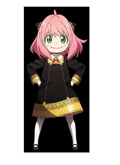 Anya Forger vốn nổi tiếng là cô bé dễ thương trong Spy x Family, biểu tượng của sự ngây ngô và đáng yêu.