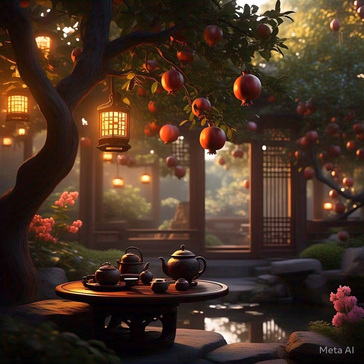  Cây cảnh lựu: Biểu tượng của “đông con, may mắn”: Người xưa tin rằng, trồng lựu trong sân nhà sẽ mang lại nhiều con cháu, tạo nên một gia đình sum họp và hạnh phúc. Cây lựu luôn được xem là biểu tượng của sự may mắn và giàu có, với cành lá sum suê tượng trưng cho gia đình thịnh vượng.