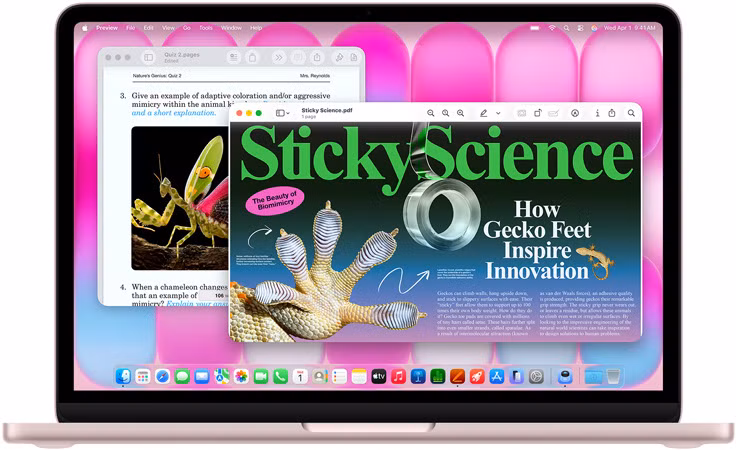 Không dừng lại ở ngoại hình, chất liệu nhôm tái chế giúp máy vẫn giữ được độ hoàn thiện cao cấp, trong khi thiết kế không quạt đảm bảo vận hành êm ái, phù hợp cho môi trường học tập như thư viện hoặc làm việc ban đêm.