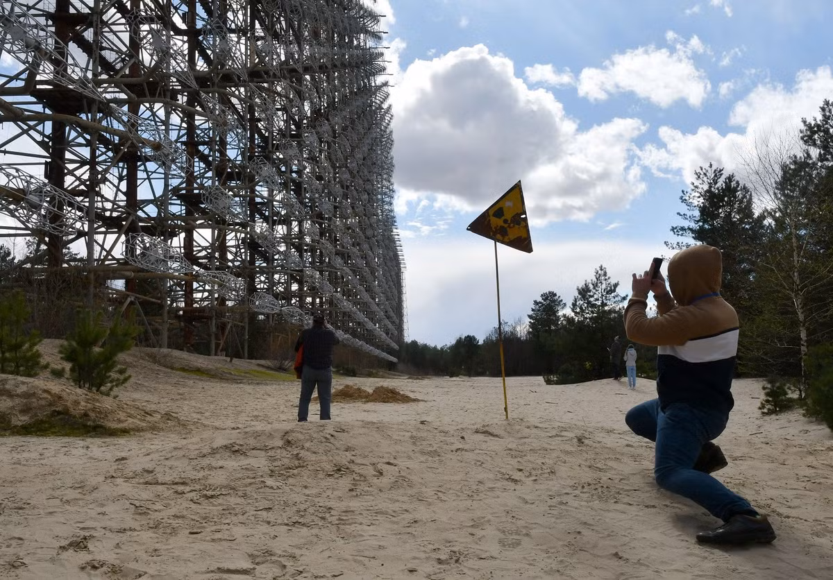 Một thành phố nhỏ được xây dựng xung quanh Duga để phục vụ hơn 1.500 người, nhưng không hề xuất hiện trên bất kỳ bản đồ chính thức nào. (Ảnh: GW2RU)