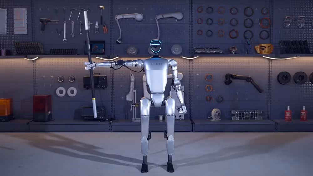 Với giá bán khoảng 13.000 USD, G1 mở ra bước đột phá trong ứng dụng robot hình người vào đời sống.s