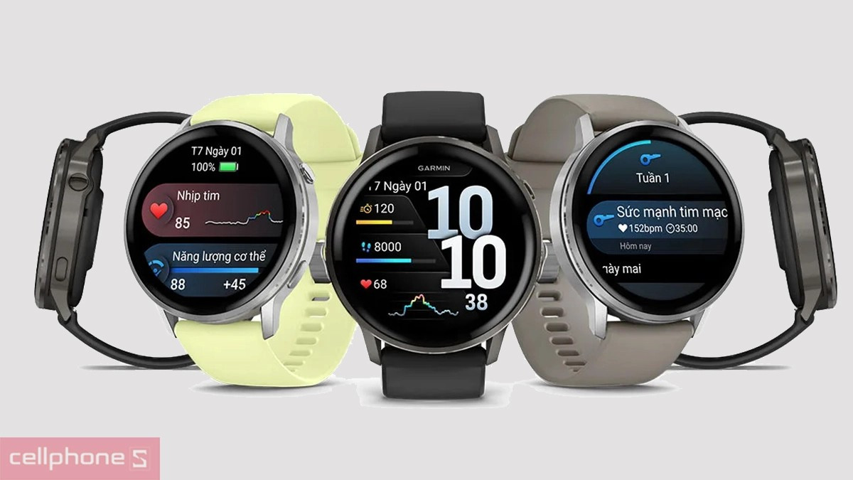 Với giá khoảng 14,99 triệu đồng, Venu 4 là lựa chọn lý tưởng cho người yêu thể thao và sức khỏe.(Ảnh: cellphones)