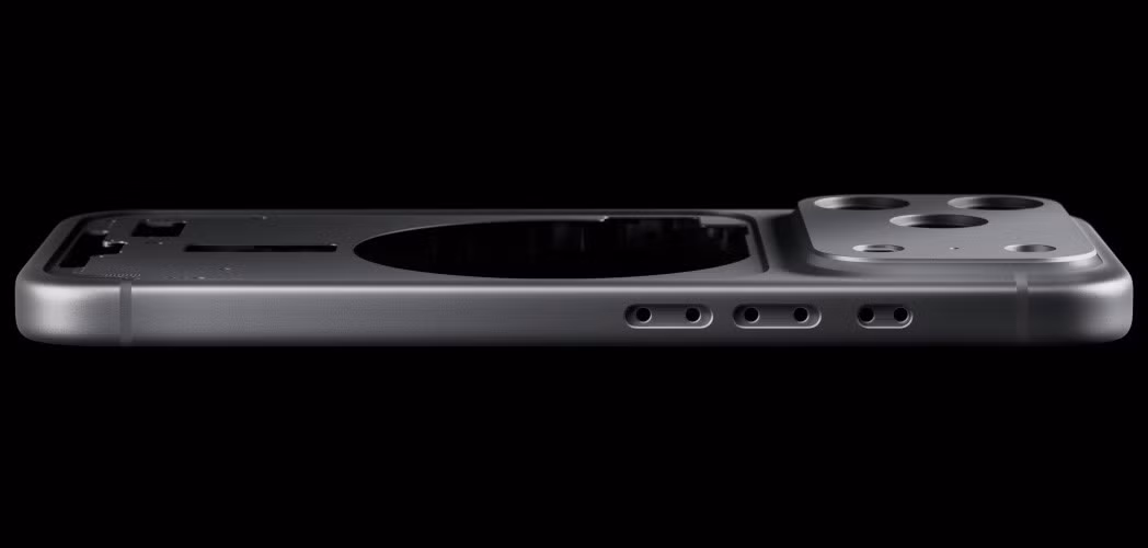 Apple tiếp tục tạo bất ngờ khi iPhone 17 Pro sử dụng khung nhôm nguyên khối thay vì titan. (Ảnh: Apple)