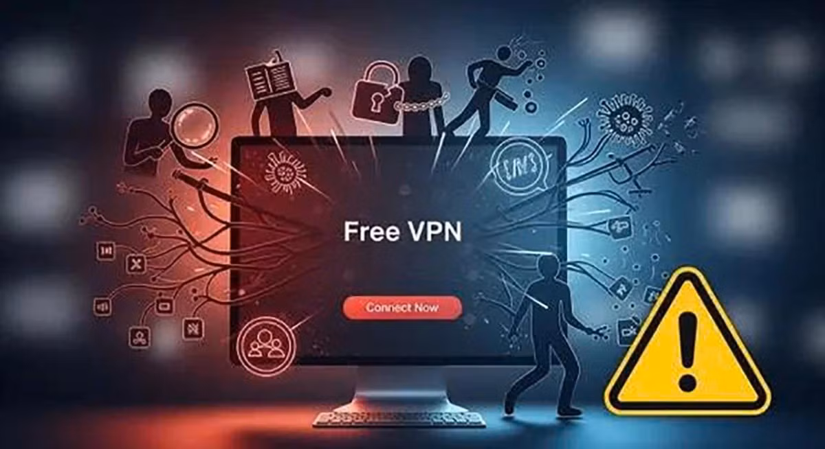 Theo các chuyên gia bảo mật, VPN miễn phí chính là “cánh cửa” để dữ liệu cá nhân bị thu thập và gửi ra nước ngoài.