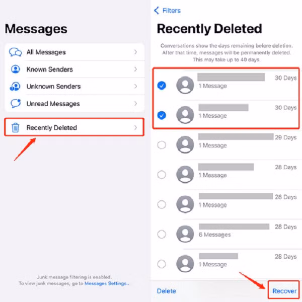 Giải pháp tạm thời là xóa toàn bộ cuộc trò chuyện, nhưng điều này khiến bạn mất mọi dữ liệu chưa sao lưu.