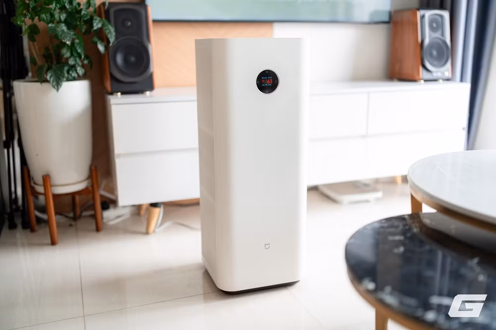 Xiaomi định vị Air Purifier Max cho không gian lớn từ 63 đến 108m², phù hợp căn hộ rộng hoặc văn phòng nhỏ. (Genk)