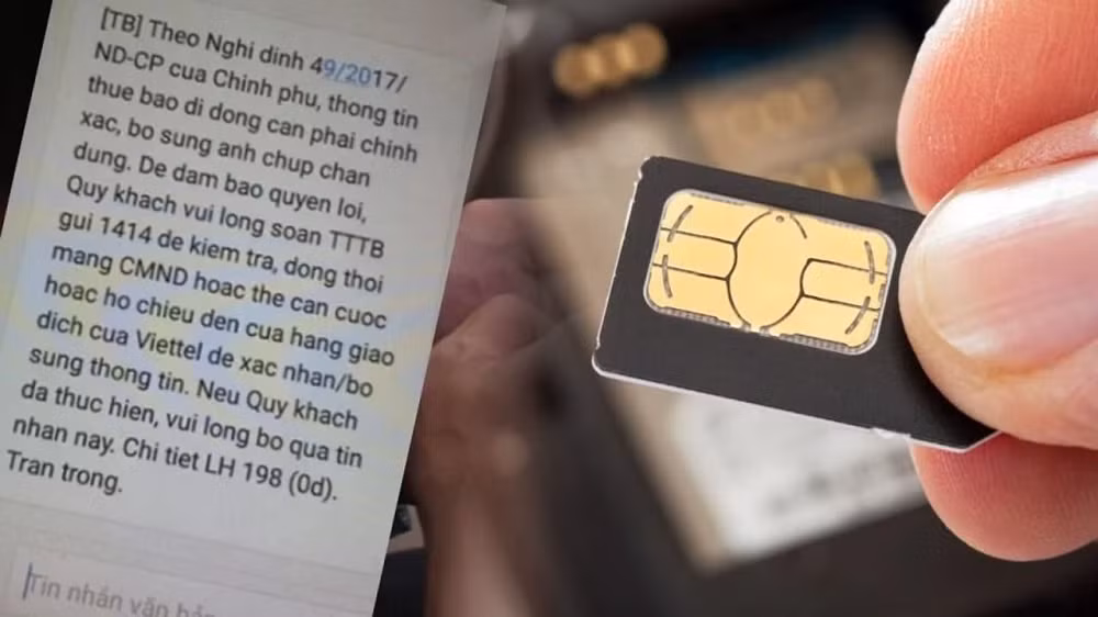 Ngay sau đó, người dùng sẽ nhận được cảnh báo yêu cầu cập nhật số điện thoại mới trong vòng 7 ngày, đây là khoảng thời gian “vàng” để bảo vệ toàn bộ dữ liệu cá nhân.