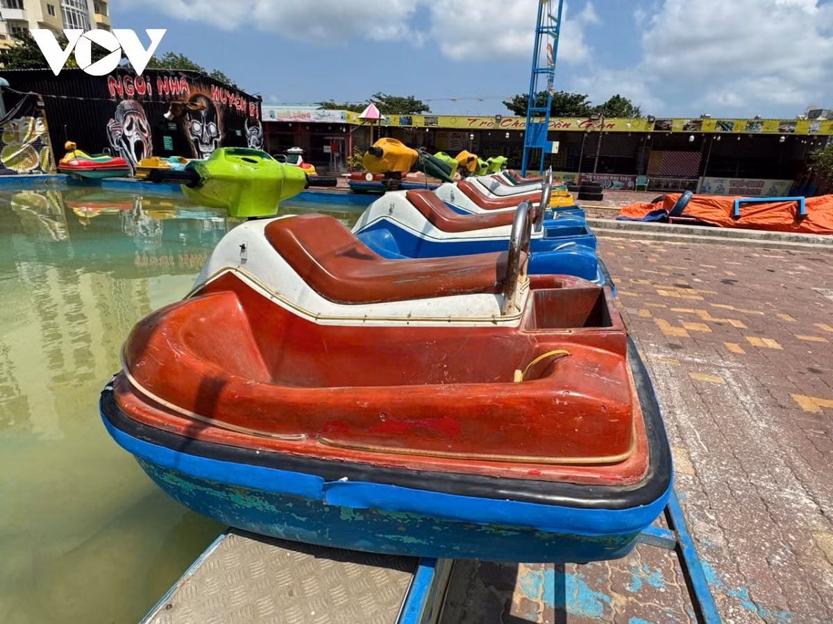 Nhiều trò chơi phục vụ thiếu nhi tại Khu vui chơi Thỏ Trắng