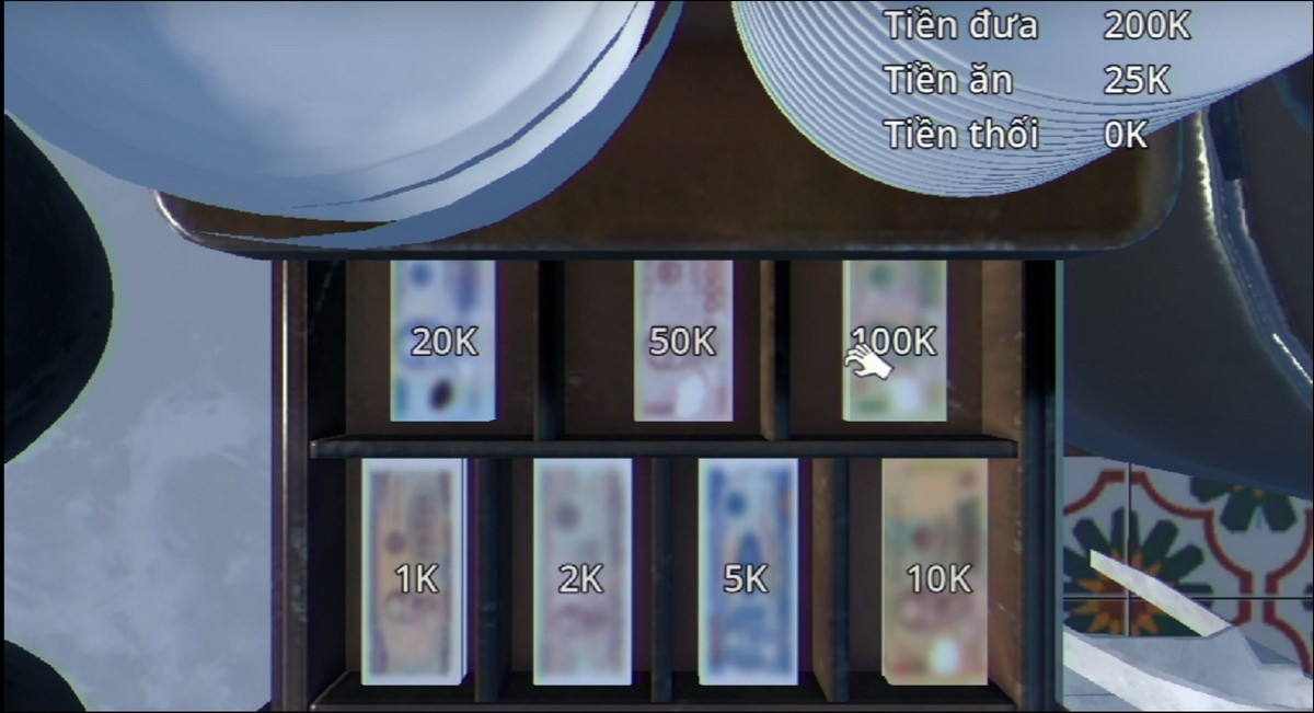 Điểm thú vị là khi đêm xuống, quán phở lại hóa thành nơi ẩn chứa bí ẩn, khiến người chơi vừa tò mò vừa rùng mình.