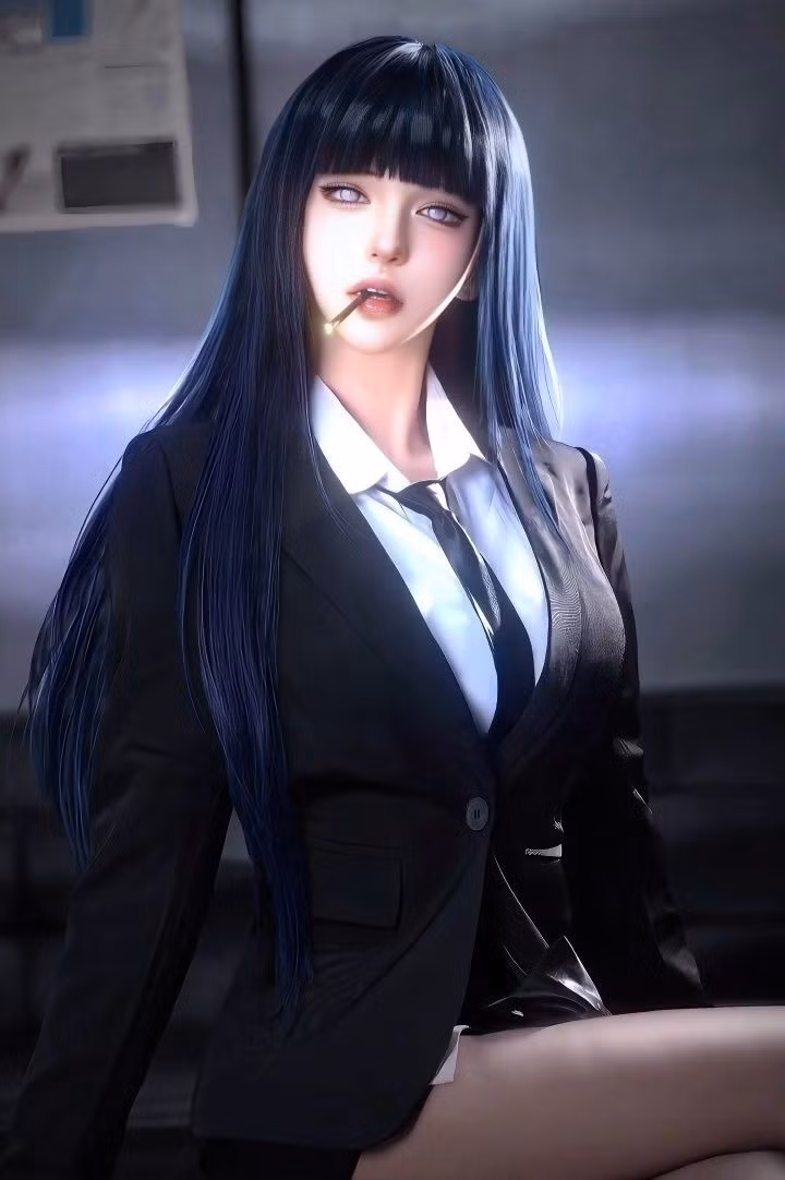 Từ mỹ nữ anime đến các chàng trai lạnh lùng, thần thái nhân vật đều được cô thể hiện rõ nét.