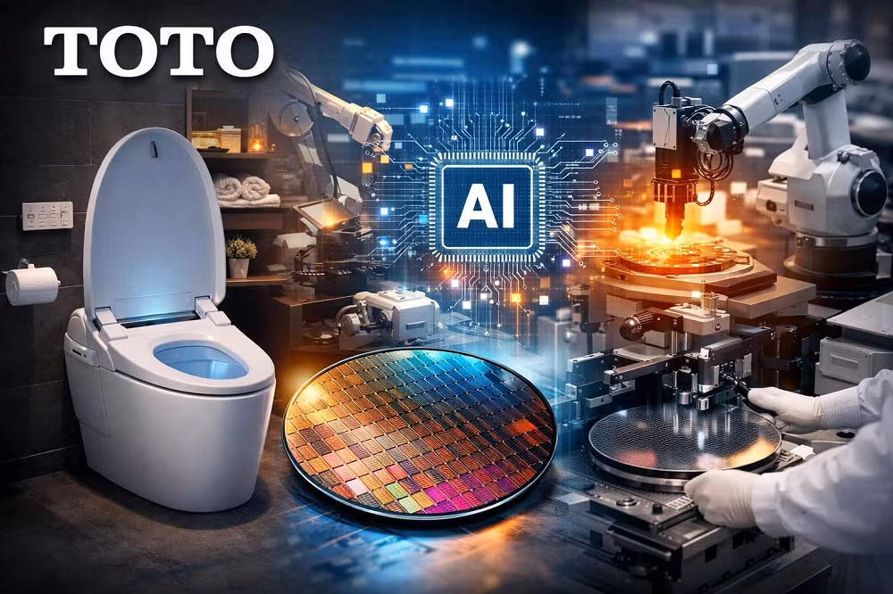 Ít ai ngờ một hãng bồn cầu lại trở thành cái tên được nhắc đến trong làn sóng đầu tư AI.