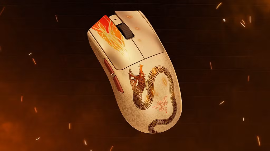 Chuột Viper V3 Pro nhẹ 54g, cảm biến 35K Gen-2, tốc độ thăm dò 8000 Hz, lý tưởng cho game thủ FPS.