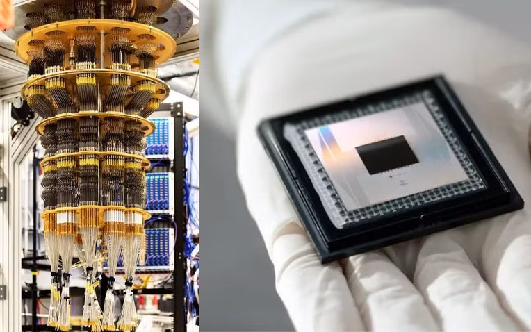 Chip lượng tử Willow sử dụng 65 qubit và giao thức “tiếng vang lượng tử” giúp Google khám phá cách thông tin bị hòa trộn trong các hệ lượng tử.