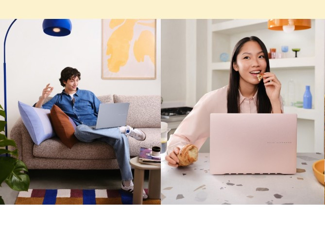 ASUS Vivobook S đáp ứng đúng nhu cầu đó với trọng lượng chỉ 1,35kg, pin 20 giờ và chip Intel Core Ultra mạnh mẽ.