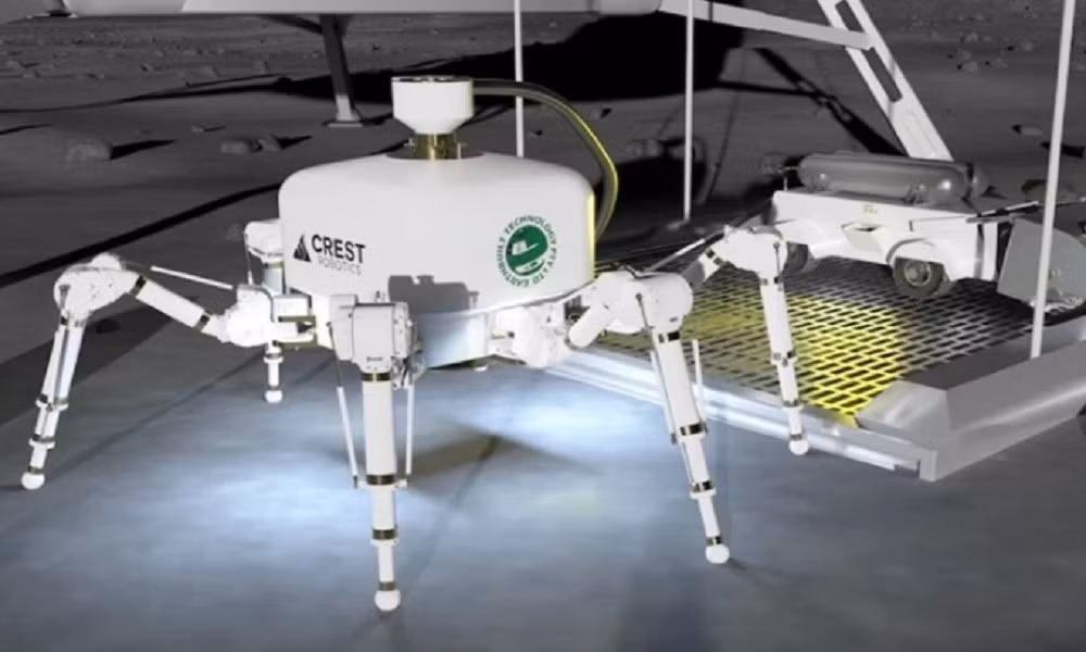 Các kỹ sư cho biết robot này có thể tận dụng lớp regolith trên Mặt Trăng để in mái vòm trú ẩn và cơ sở hạ tầng cho phi hành gia mà không cần vận chuyển vật liệu từ Trái Đất.
